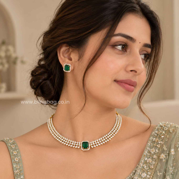 Emerald Thalassa Victorian Jewellery Set - New Arrival