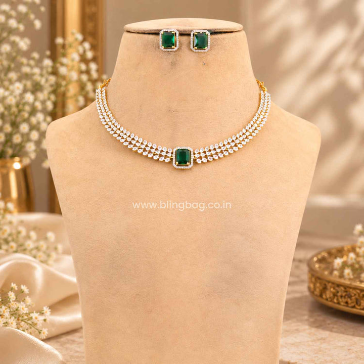 Emerald Thalassa Victorian Jewellery Set - New Arrival
