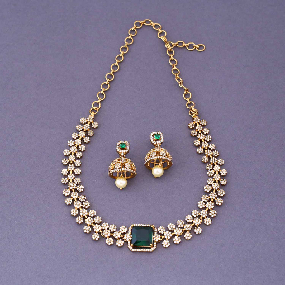 Emerald Thelma Victorian Jewellery Set - New Arrival