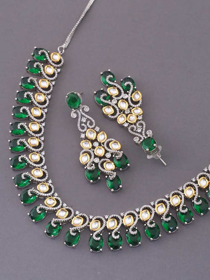 Emerald Tirzah Zirconia Jewellery Set