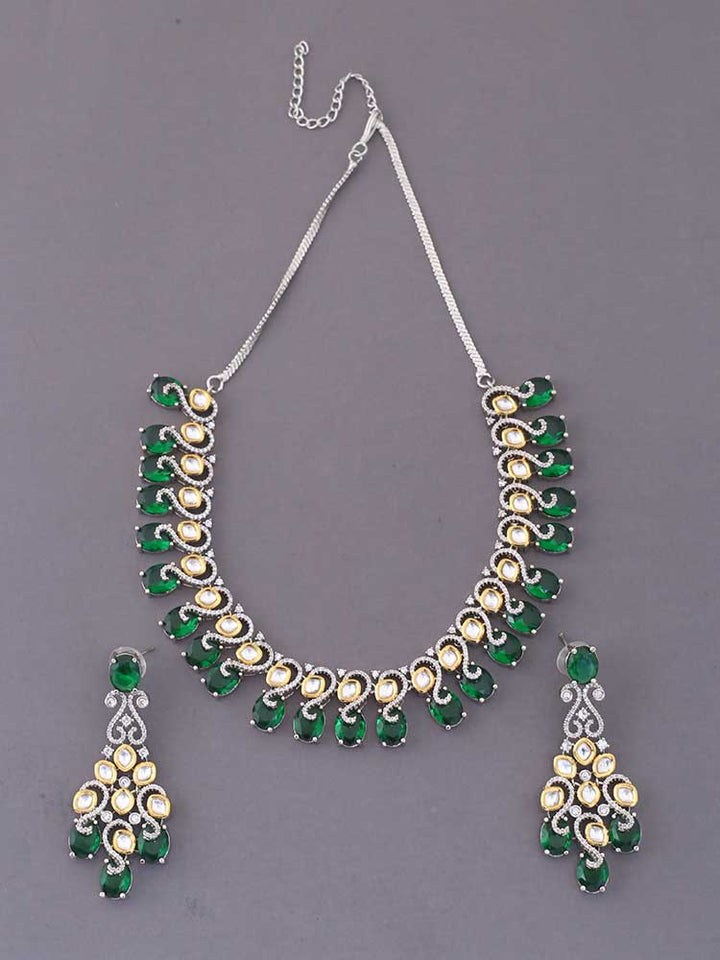 Emerald Tirzah Zirconia Jewellery Set