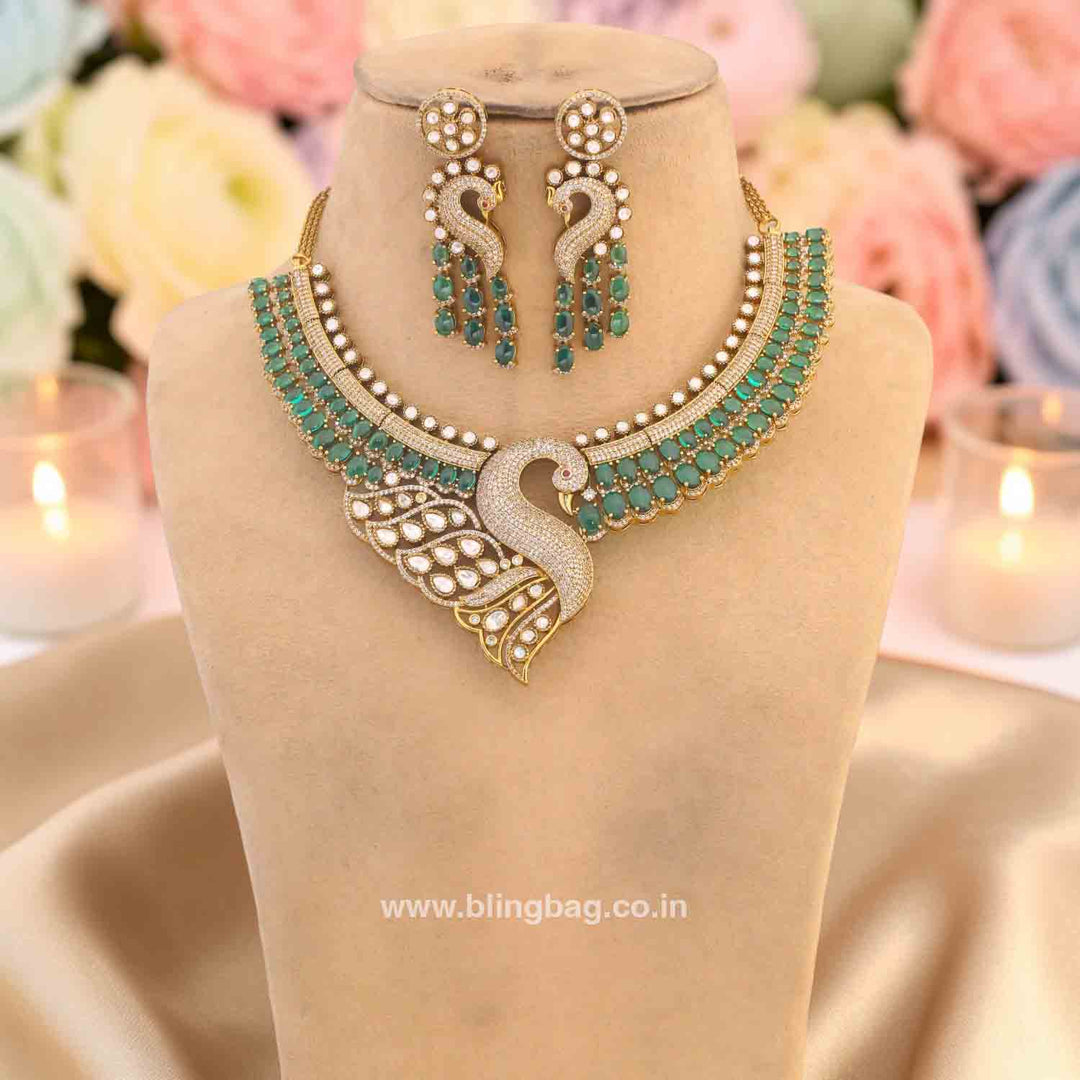 Emerald Uriel Hasli Victorian Jewellery Set- New Arrivals