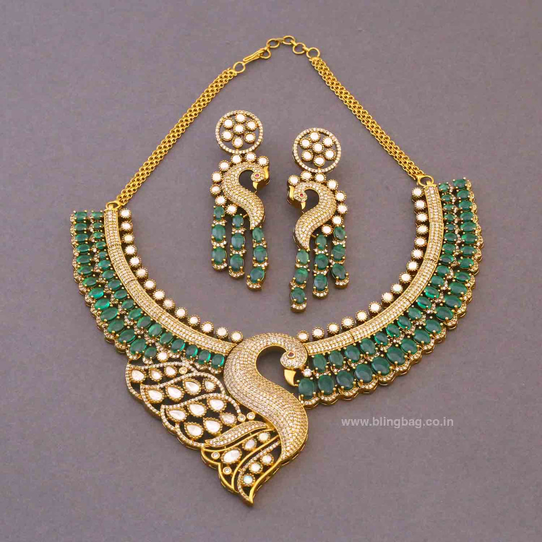 Emerald Uriel Hasli Victorian Jewellery Set- New Arrivals