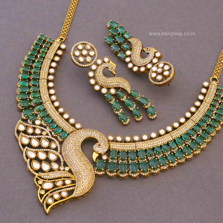 Emerald Uriel Hasli Victorian Jewellery Set- New Arrivals