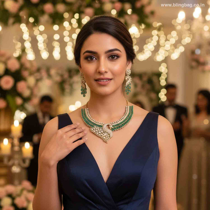 Emerald Uriel Hasli Victorian Jewellery Set- New Arrivals