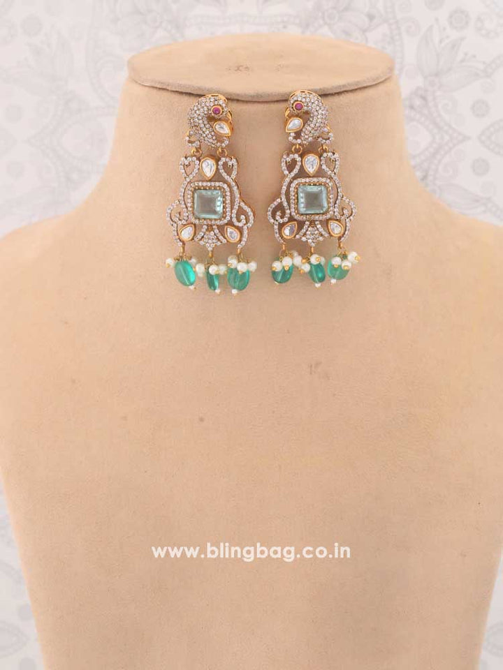 Emerald Urmila Zirconia Jewellery Set