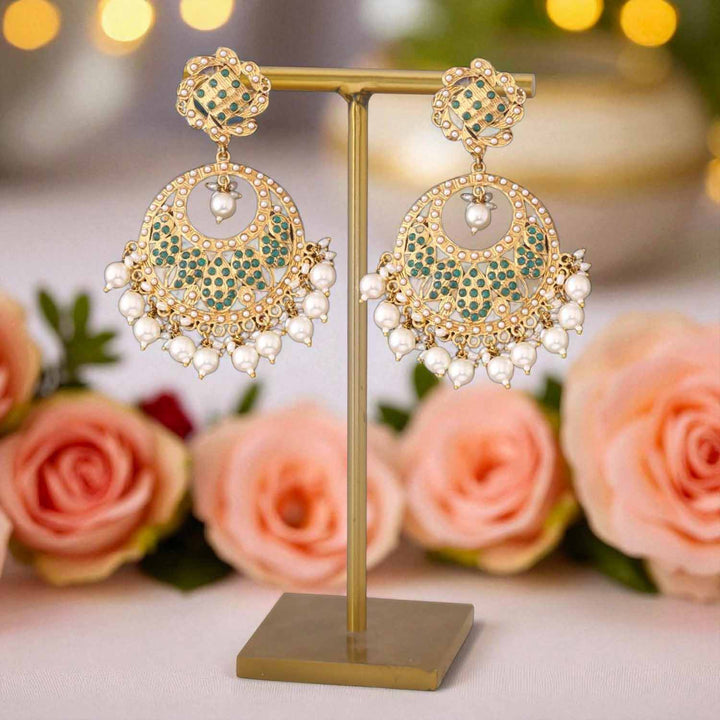 Emerald Urva Ethnic Chaandbalis