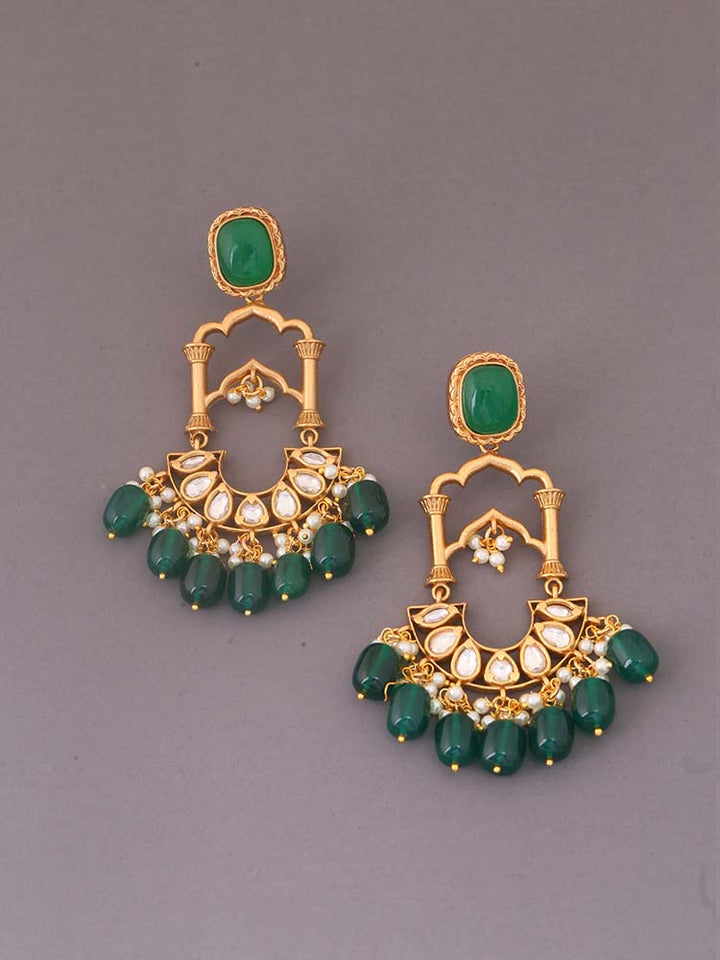 Emerald  Ushika Danglers