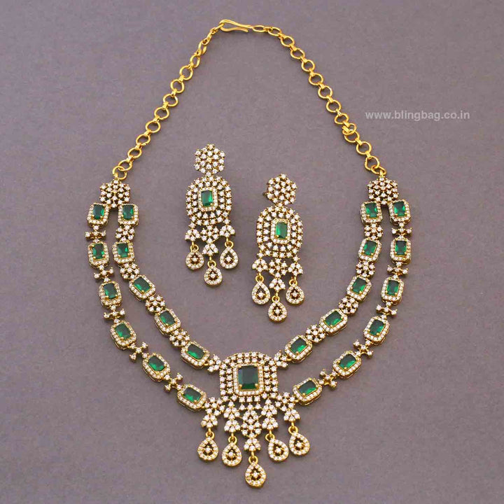 Emerald Uvena Victorian Jewellery Set- New Arrivals