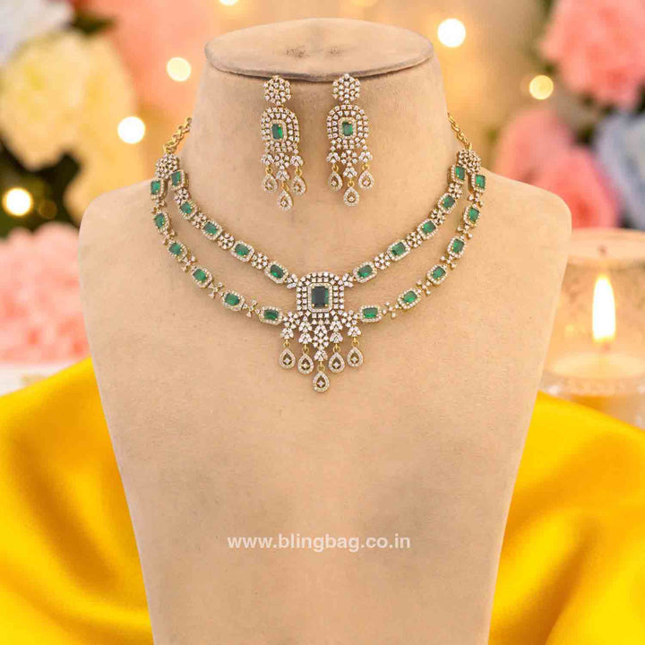 Emerald Uvena Victorian Jewellery Set- New Arrivals
