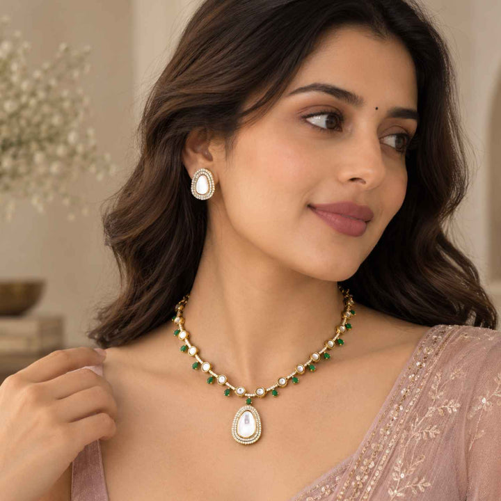 Emerald Uzaa Victorian Jewellery Set - New Arrival