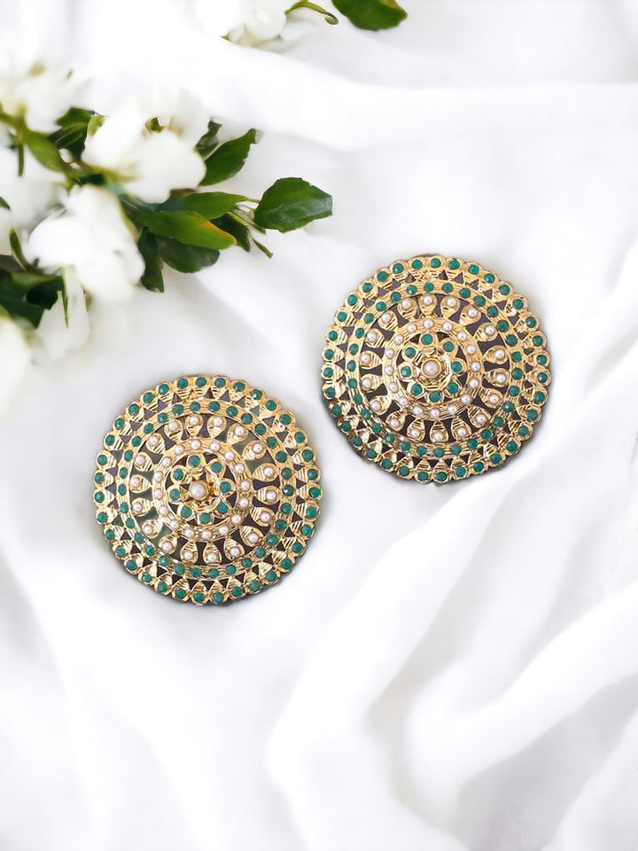 Emerald Vamika Studs