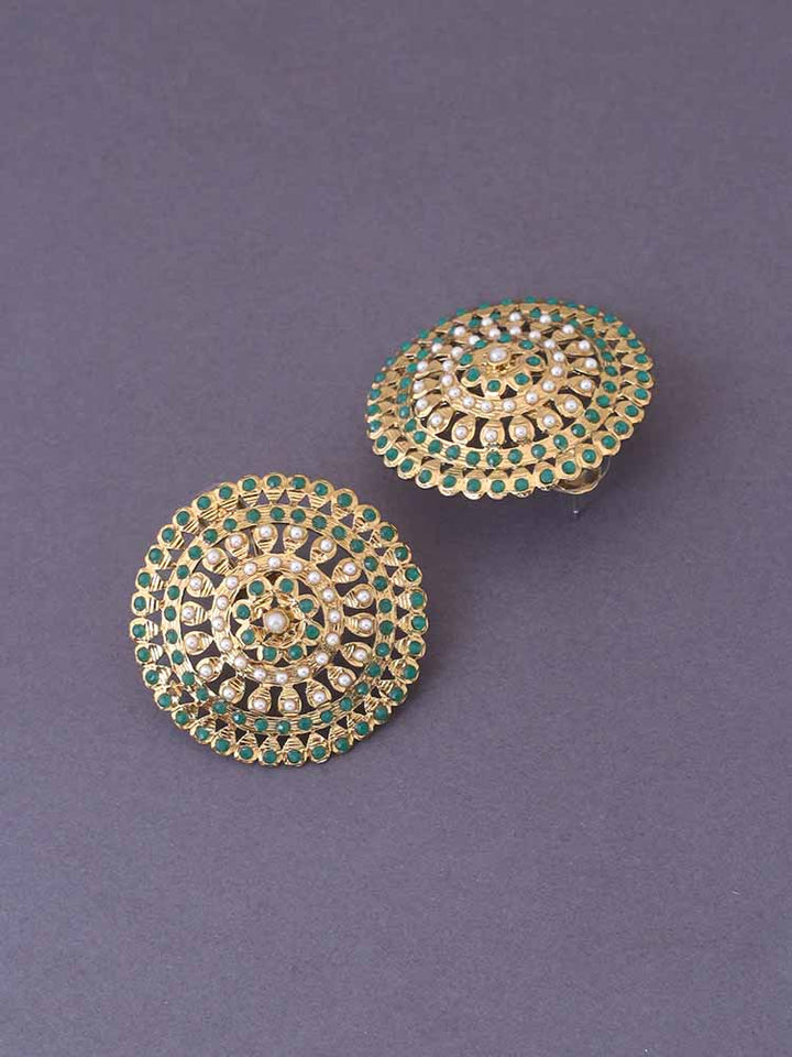 Emerald Vamika Studs