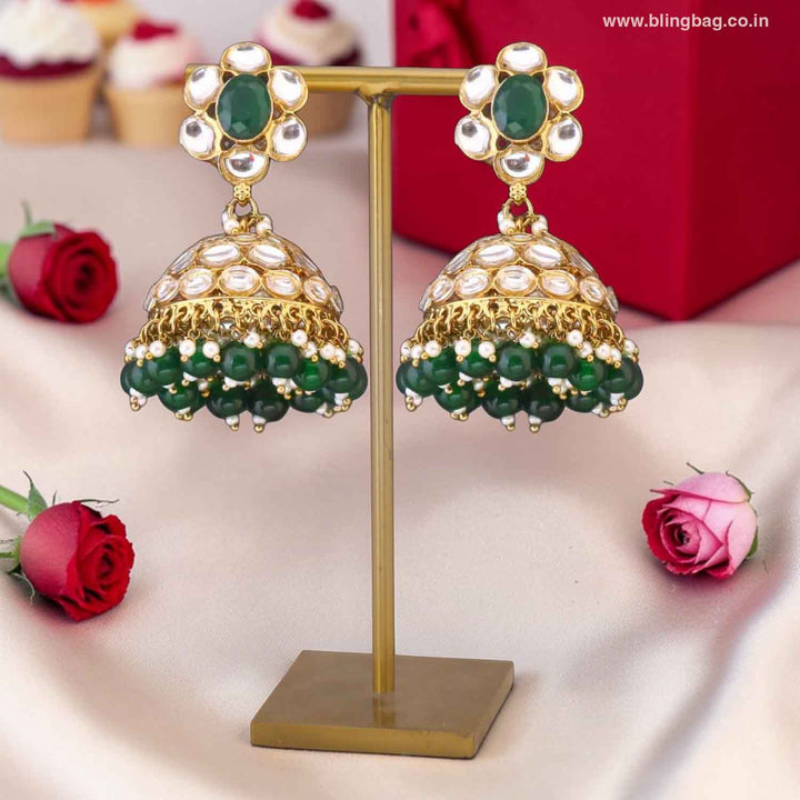 Emerald Vasavi Jhumkis