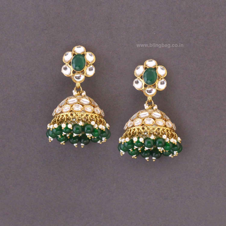Emerald Vasavi Jhumkis