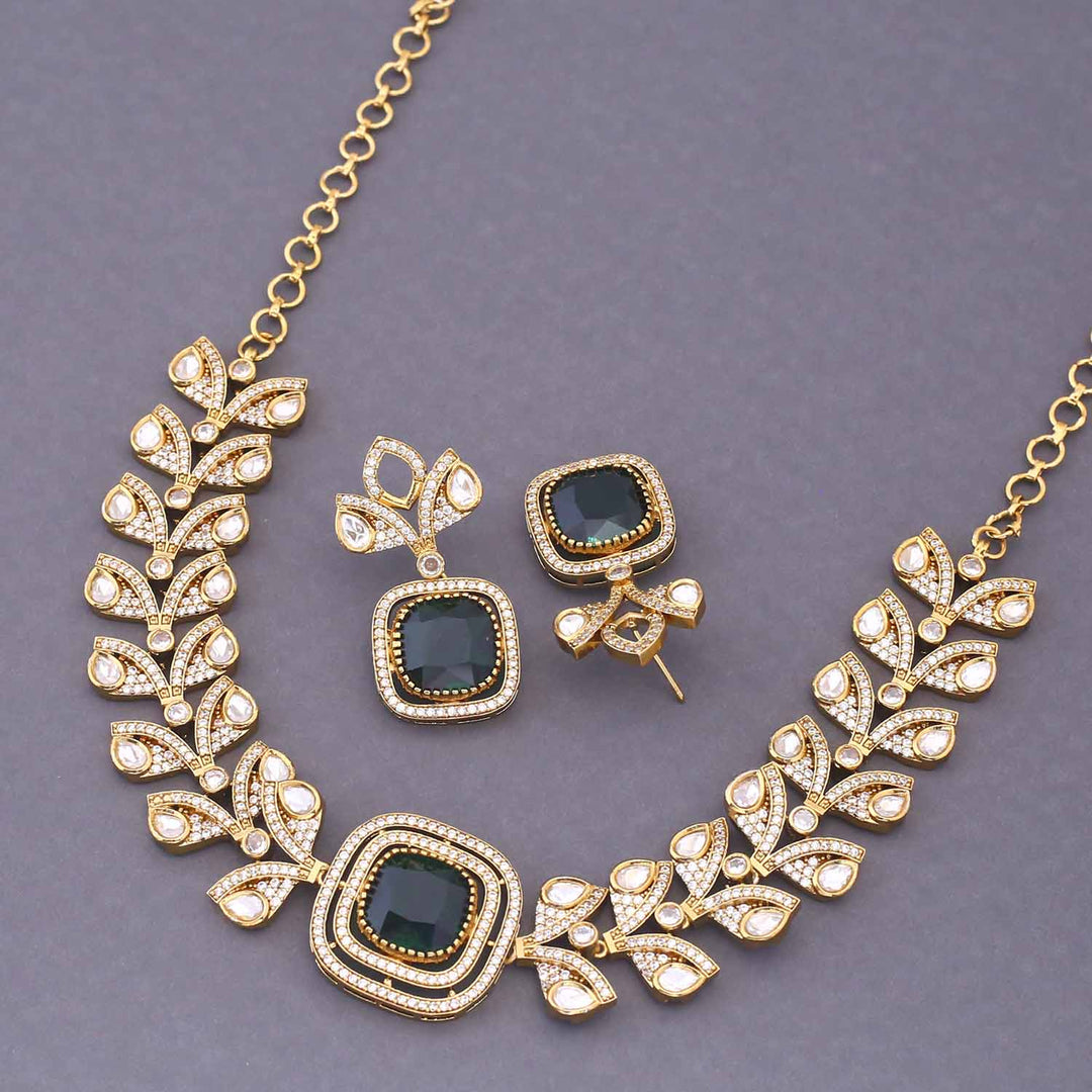 Emerald Velmorra Victorian Jewellery Set - New Arrival