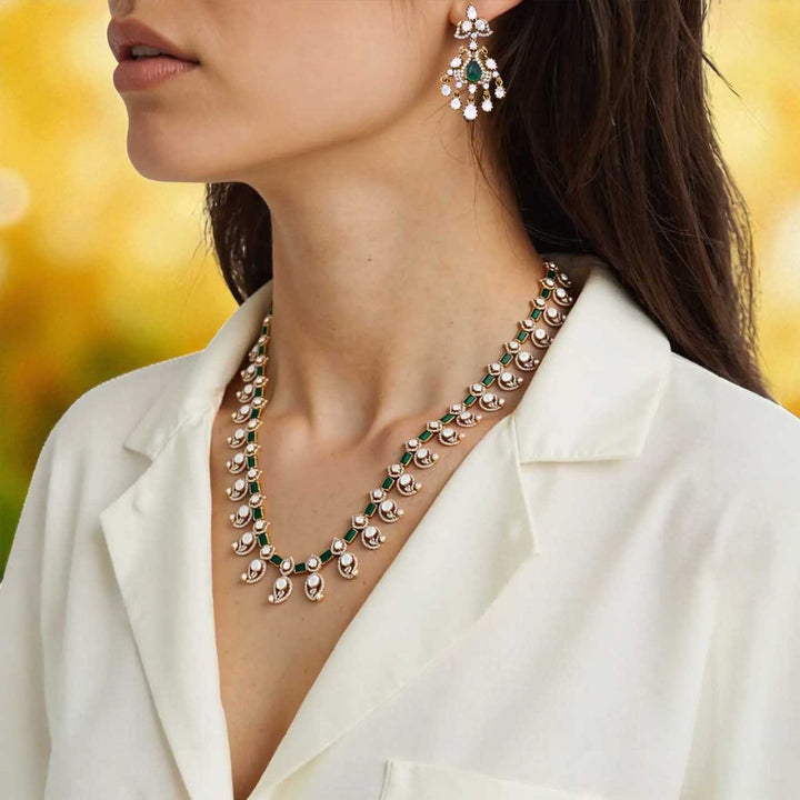 Emerald Veloura Victorian Jewellery Set - New Arrival