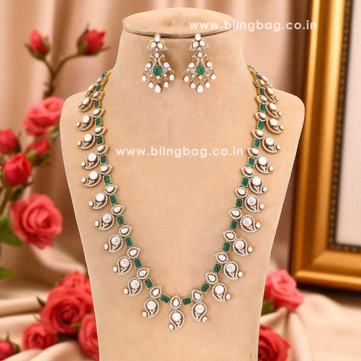 Emerald Veloura Victorian Jewellery Set - New Arrival