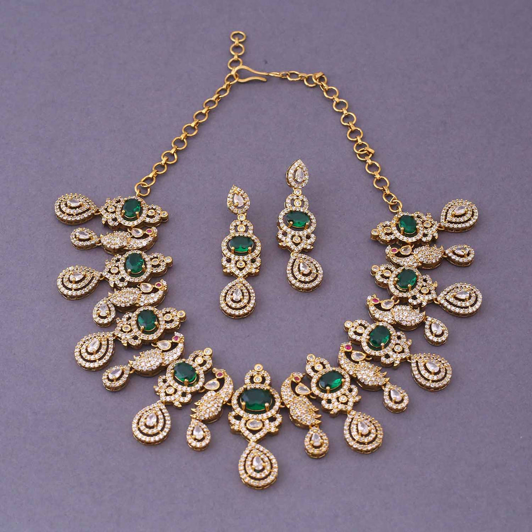 Emerald Verany Victorian Jewellery Set- New Arrival