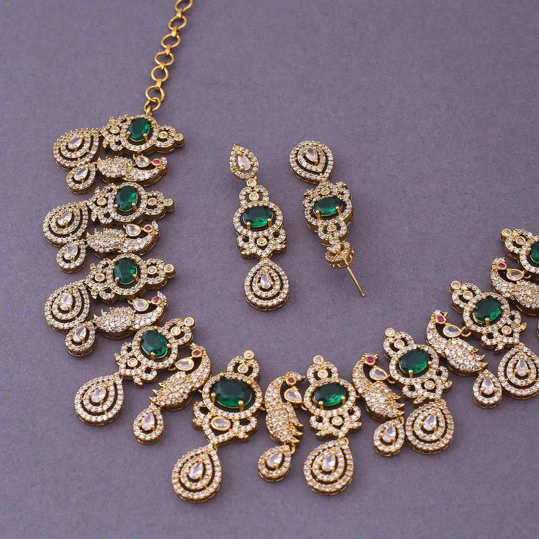 Emerald Verany Victorian Jewellery Set- New Arrival