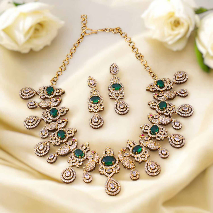 Emerald Verany Victorian Jewellery Set- New Arrival