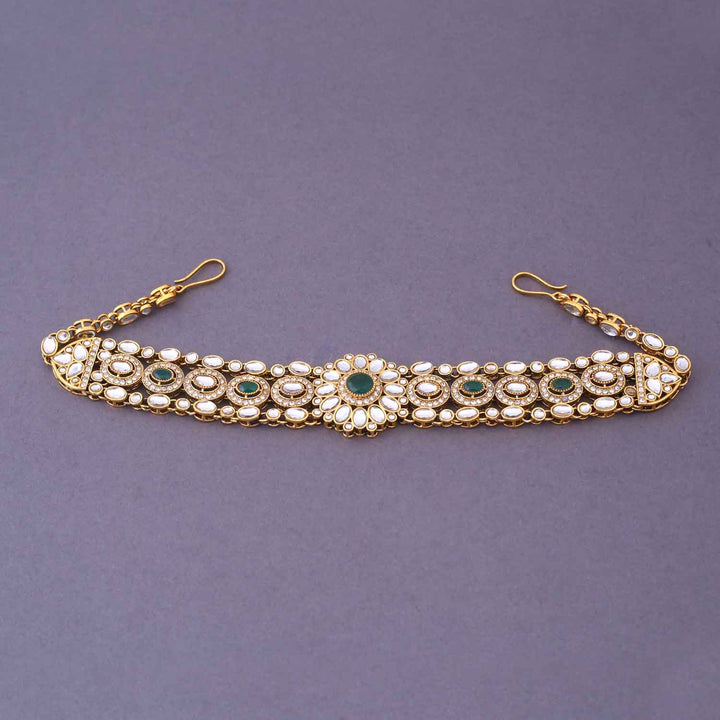 Emerald Vihaani Bridal Jewellery Set