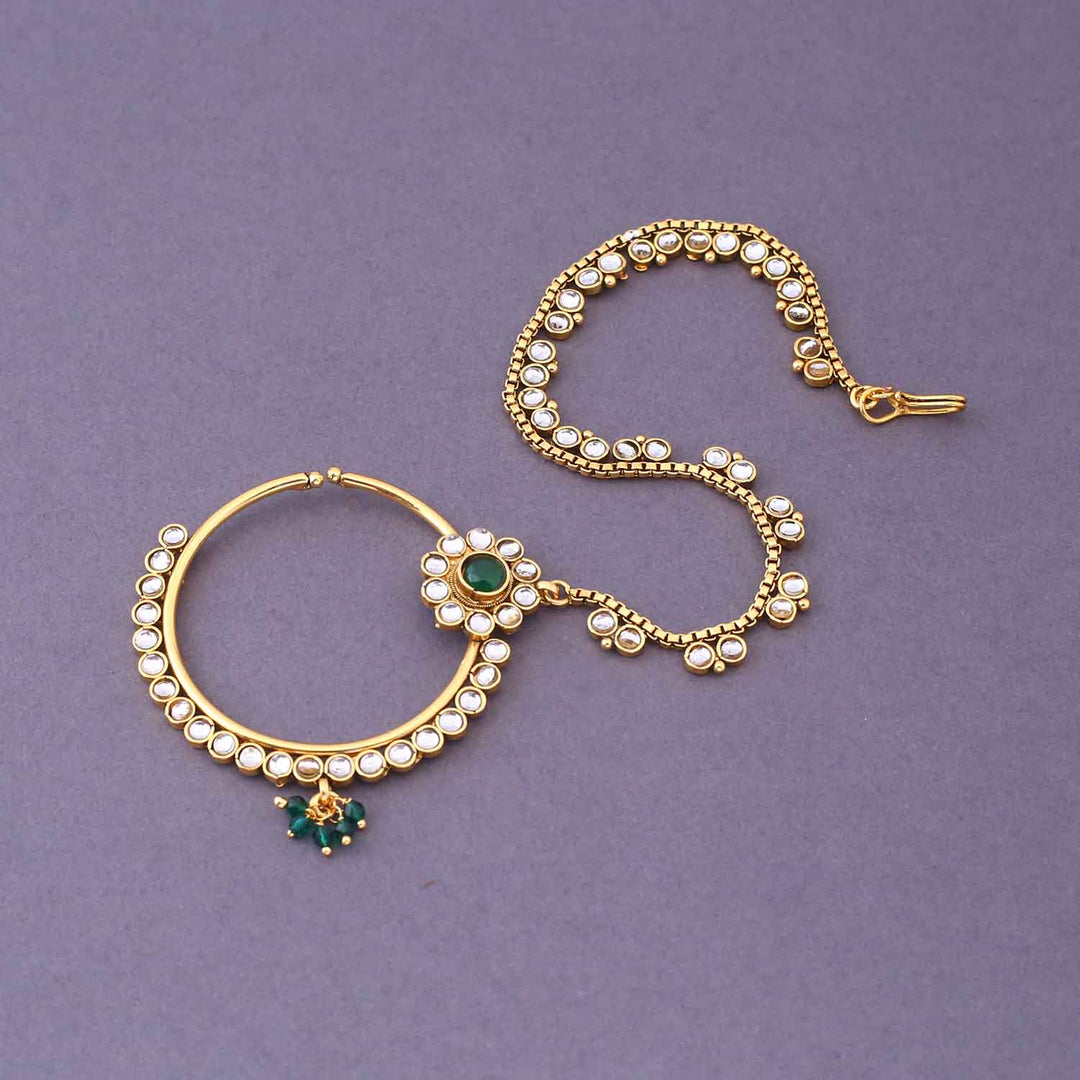 Emerald Vihaani Bridal Jewellery Set