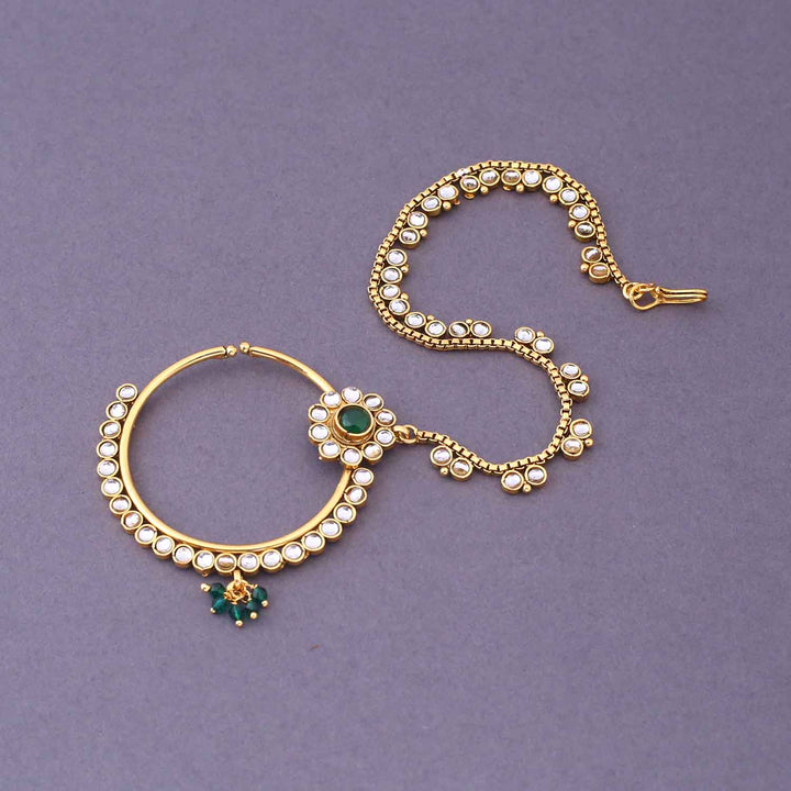 Emerald Vihaani Bridal Jewellery Set