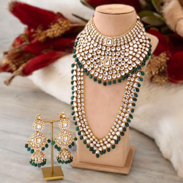 Emerald Vishalakshi Bridal Jewellery Set