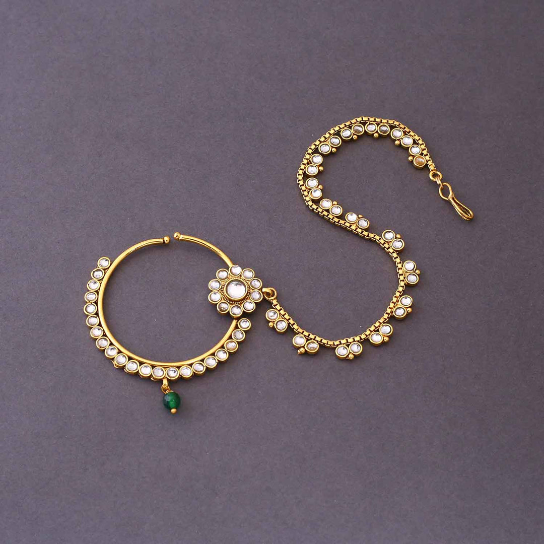 Emerald Vishalakshi Bridal Jewellery Set