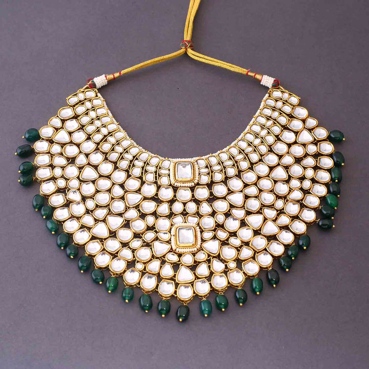 Emerald Vishalakshi Bridal Jewellery Set