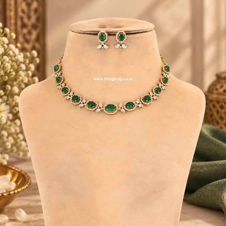 Emerald Vogue Victorian Jewellery Set - New Arrival