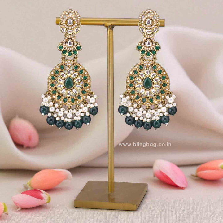 Emerald Vrushali Danglers