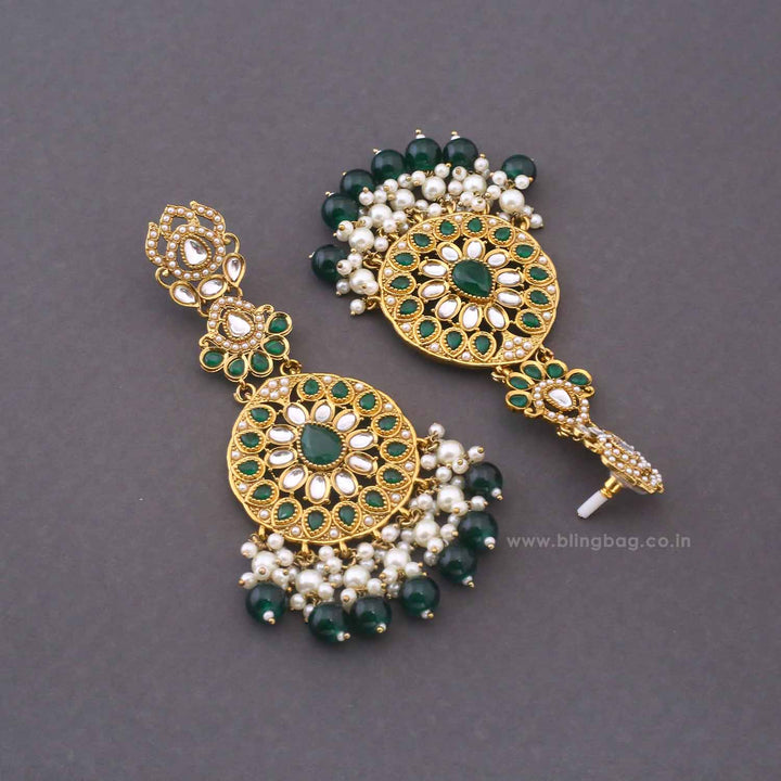Emerald Vrushali Danglers