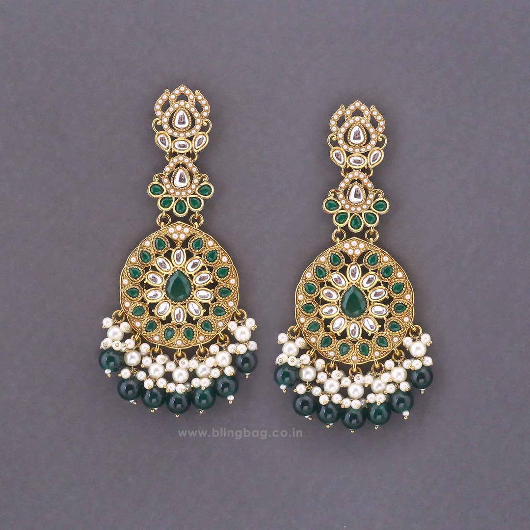 Emerald Vrushali Danglers