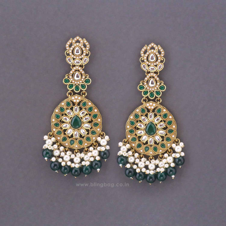 Emerald Vrushali Danglers