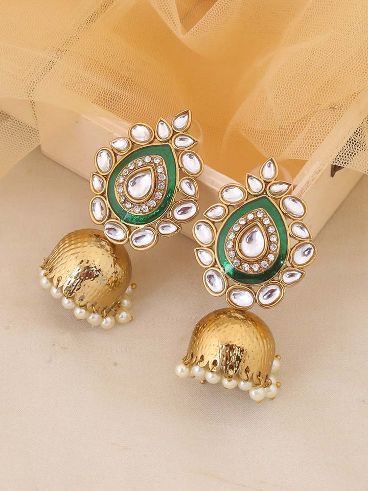 Emerald Wardha Jhumkis