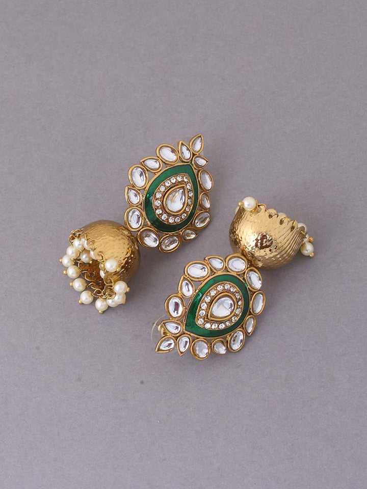 Emerald Wardha Jhumkis