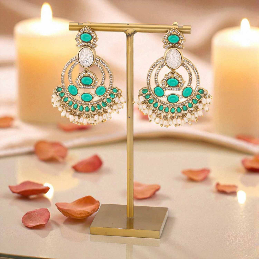 Emerald Warisha Danglers