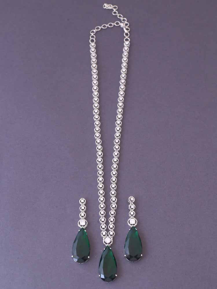 Emerald Whitney Zirconia Jewellery Set