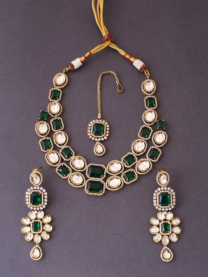 Emerald William Victorian Jewellery Set - New Arrival