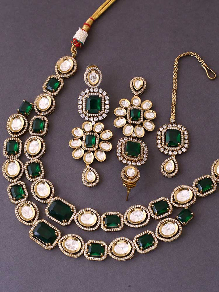 Emerald William Victorian Jewellery Set - New Arrival