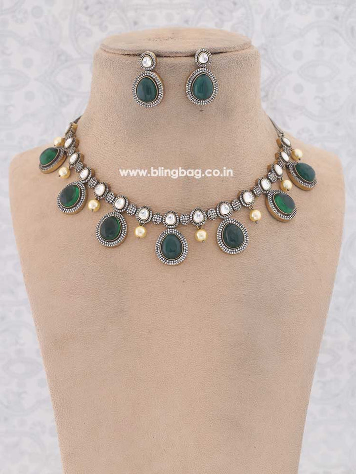 Emerald Wilma Zirconia Jewellery Set