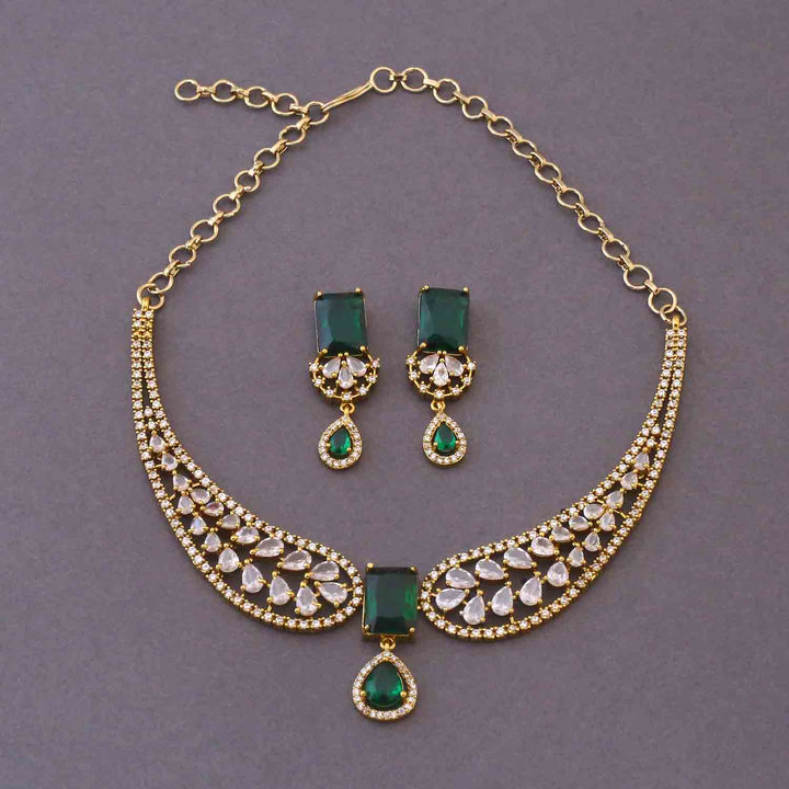 Emerald Winifred Victorian Jewellery Set - New Arrival