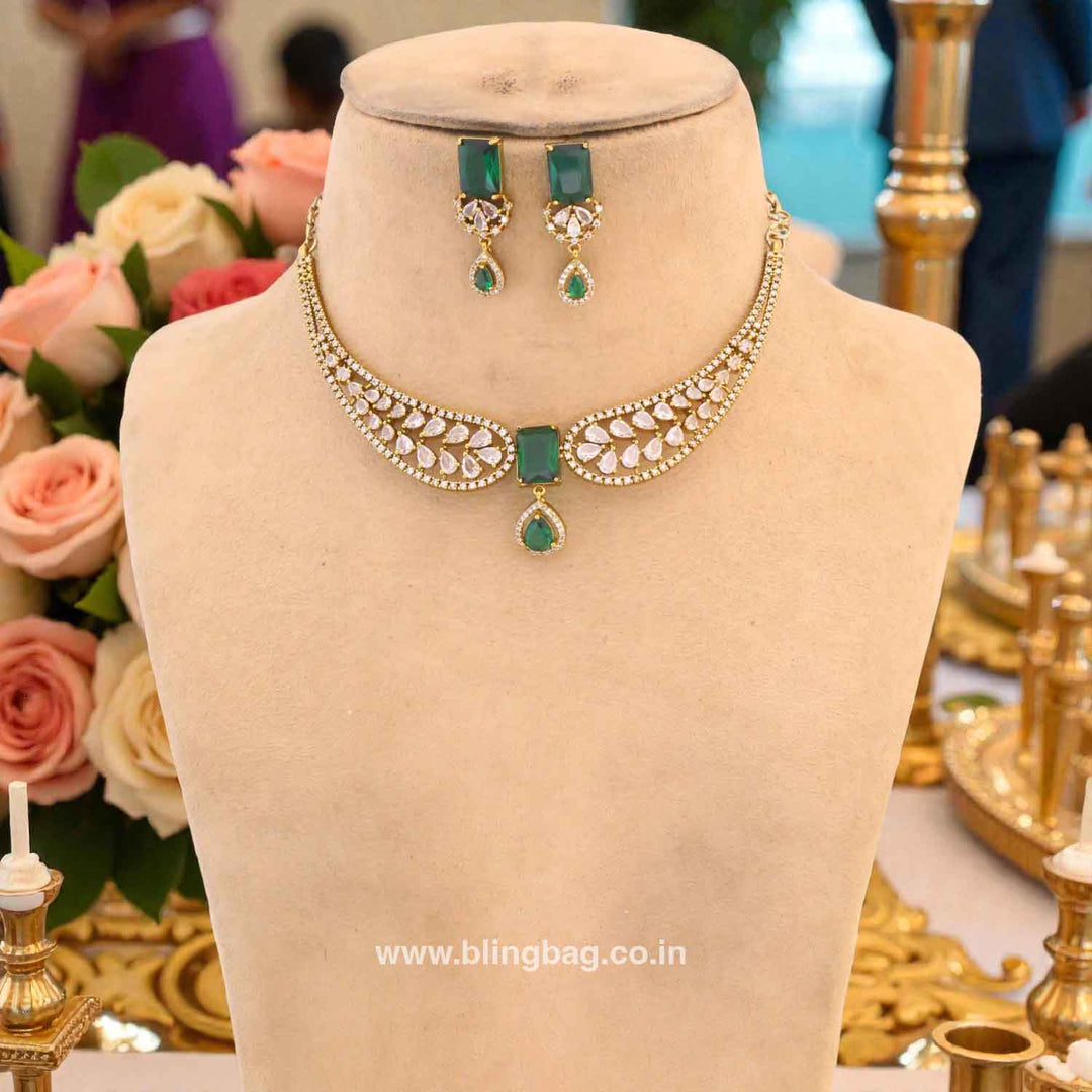 Emerald Winifred Victorian Jewellery Set - New Arrival