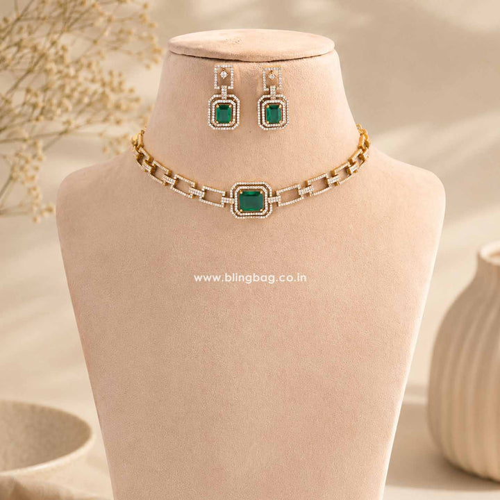 Emerald Wisia Victorian Jewellery Set - New Arrival