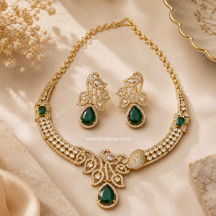 Emerald Witty Hasli Victorian Jewellery Set - New Arrival