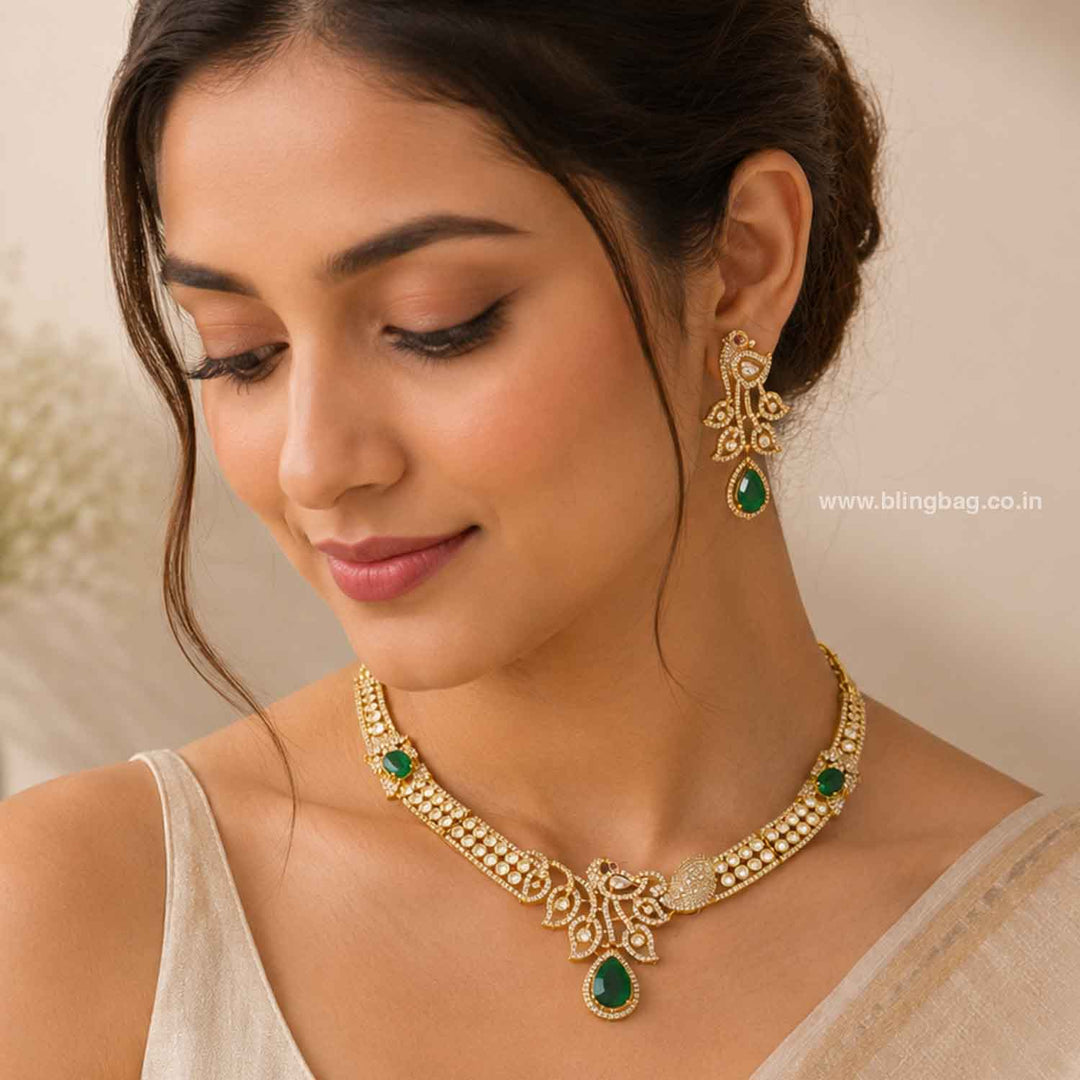 Emerald Witty Hasli Victorian Jewellery Set - New Arrival