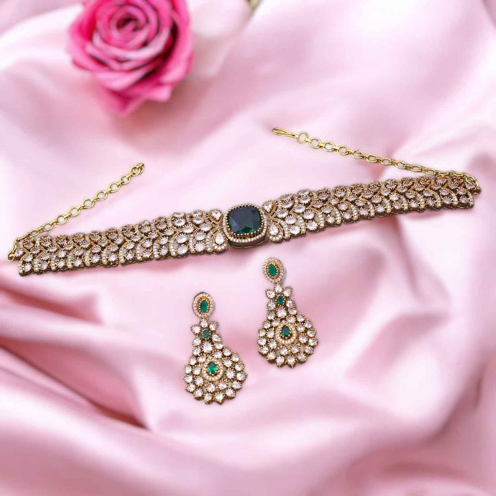 Emerald Xarini Victorian Jewellery Set - New Arrival