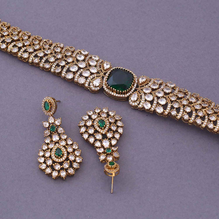 Emerald Xarini Victorian Jewellery Set - New Arrival